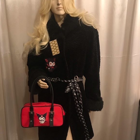 Gorgeous vintage custom kuromi fur coat❤️✨ - Picture 8 of 17